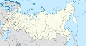 Орловская область на карте