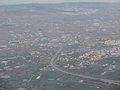 Αεροφωτογραφία της Εγνατίας Οδού στη Θεσσαλονίκη. (Εξωτερική Περιφερειακή Θεσσαλονίκης).
