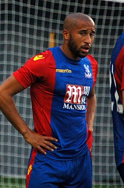Andros Townsend a Crystal Palace színeiben 2016-ban