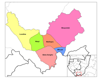 Boko-Songho District in the region