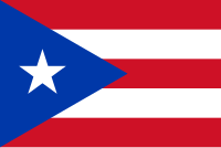 Попередній прапор Пуерто-Рико, 24 липня 1952 — 3 серпня 1995