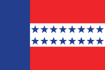 Vlag van die Tuamotu-argipel.