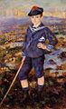 پسربچه در ساحل یپورت (۱۸۸۳) میلادی بنیاد بارنز (فیلادلفیا)