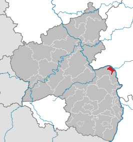 Kaart van Mainz