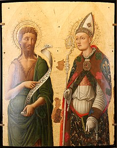 San Giovanni Battista e San Ludovico di Tolosa, Antonio e Bartolomeo Vivarini