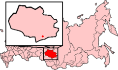 Localização de Tomsk