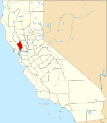 Contea di Napa – Mappa