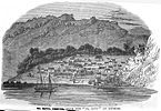 ना सावू बस्ती, मार्च 1853 का चित्रण