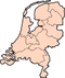 Map: Provinces o the Netherlands