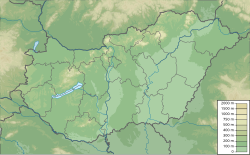 Vác is located in Hungary