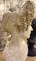 Komplizierte Prunkfrisur einer schönen Römerin, flavische Epoche, Ende 1. Jh. n. Chr. (Kapitolinische Museen, Rom)