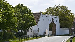 Gate of the abbey's farm