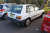 1985 Toyota Corolla (AE82) CS-X hatchback (Australia)