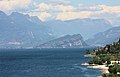 A view of the lake from the Castello scaligero, Malcesine