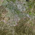 Asgabade: foto de satélite
