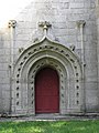 Chapelle Notre-Dame-des-Trois-Fontaines : portail occidental 1