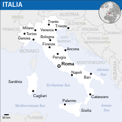 Lokasi Italia