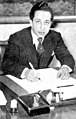 Q149724 Faisal II van Irak geboren op 2 mei 1935 overleden op 14 juli 1958