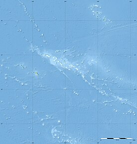 Mururoa ubicada en Polinesia Francesa
