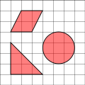 Pravoúhlý trojúhelník, kosodélník a kruh