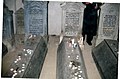 Sepulcres al cementiri jueu de Dej