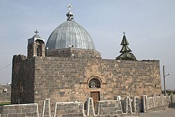 The Basilica of St. George in Izra'