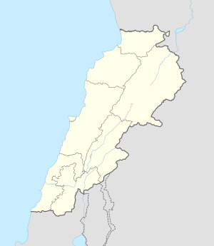 티레은(는) 레바논 안에 위치해 있다