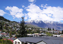 Queenstown a pohoří Remarkable Mountains