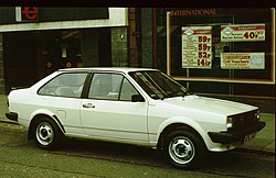 Volkswagen Derby у Кембриджі, Англія. 1983 рік.