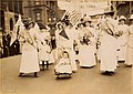 Manifestation de suffragettes à New-York en 1912.