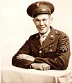 Technician Fifth Grade Evert VanderRoest during World War II