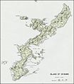 Стара карта Окінави