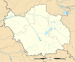 朗蒂耶在奥布省的位置