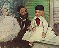 Edgar Degas Ludovic Lepic et ses filles