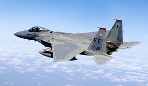 USAF F-15C over Washington, D.C