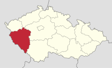 Plzeňský kraj na mapě