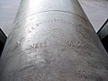 Factory marks on the barrel