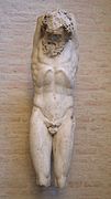 Marsias, copia romana de un grupo escultórico griego del siglo II a. C.