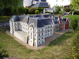 Model zámku Blois
