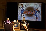 Dr. Carla Hayden and Ms. Lynda Carter at the Library of Awesome event. Ms. Carter used this photograph on her official Facebook page.