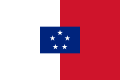 Bandiera della Commissione navale anglo-francese e del Comune indipendente di Franceville (1887-1906)