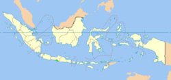 موقعیت یوگیاکارتا در اندونزی