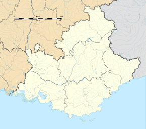 Крийон-ле-Брав на карте