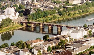 Römerbrücke, Blick von der Mariensäule