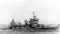A 10 100 tonnás New Orleans osztályú USS Astoria (CA-34) amerikai nehézcirkáló. Fő fegyverzet: 9 x 203 mm ágyú.[3]