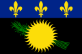 Flag of Guadeloupe Black variant of the locally used, unofficial flag (French overseas department and region)