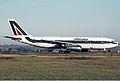 Un Airbus A300B4-203 di Alitalia nel 1987.
