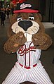 Boomer Beaver (fotografato nel 2007) era la mascotte dei Portland Beavers, una squadra di baseball della Minor League ormai defunta.