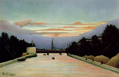 Henri Rousseau (1844-1910). La tour Eiffel. 1898