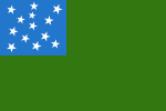 Flag of the Vermont Republic (independent 1777-1791)